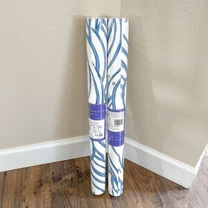 NWT ANNA FRENCH Blue Waves Non Woven Wallpaper 2 Double Rolls AT9873